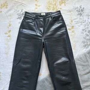 Wilfred Black Melina Leather Pant